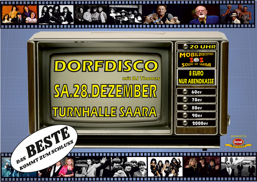 Dorfdisco in Saara